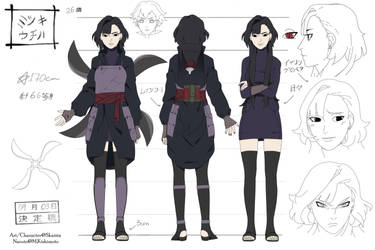 Naruto OC Reference |Mitsuki Uchiha by shisaireru