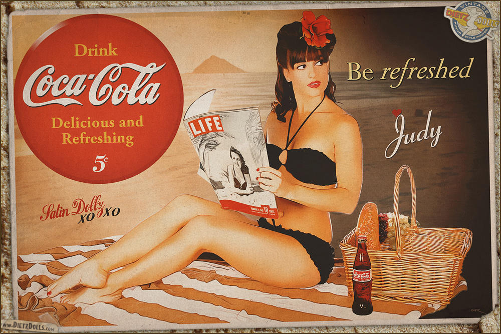 Pinups - Coca Cola by warbirdphotographer