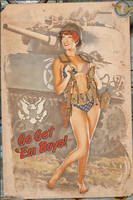 Pinups - Tank Attack! by warbirdphotographer
