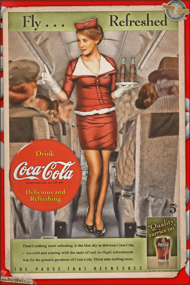 Pinups - Coca Cola by warbirdphotographer