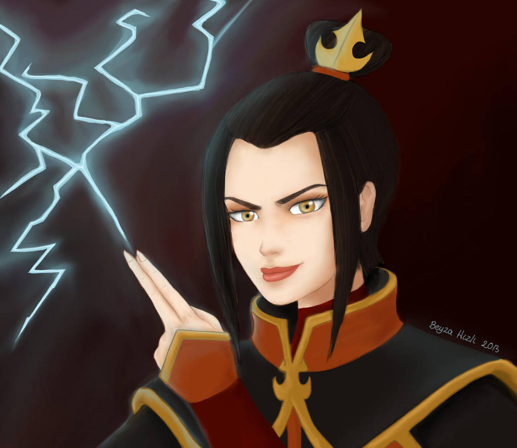 Azula lightning bending by Beyzaaa on DeviantArt