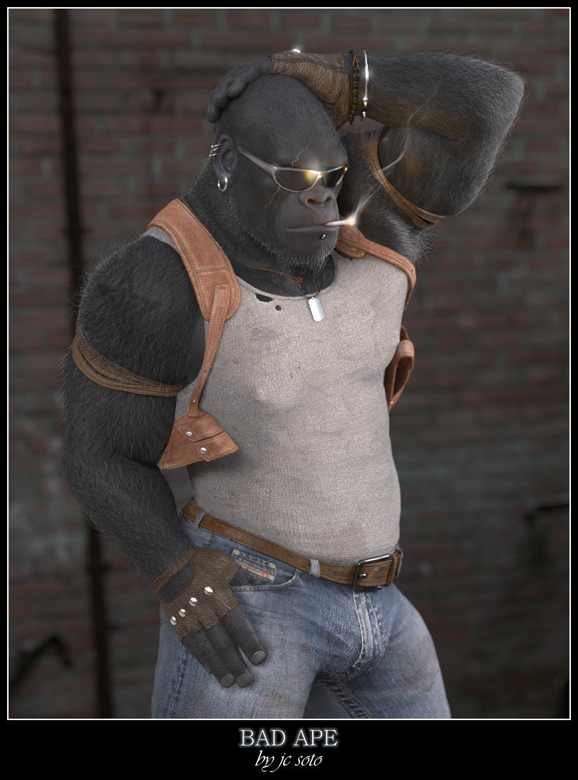 Bad Ape by HellboySoto