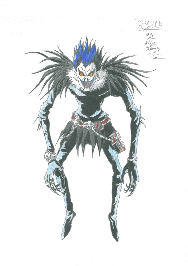 Ryuk - Death Note by PaleSun on DeviantArt