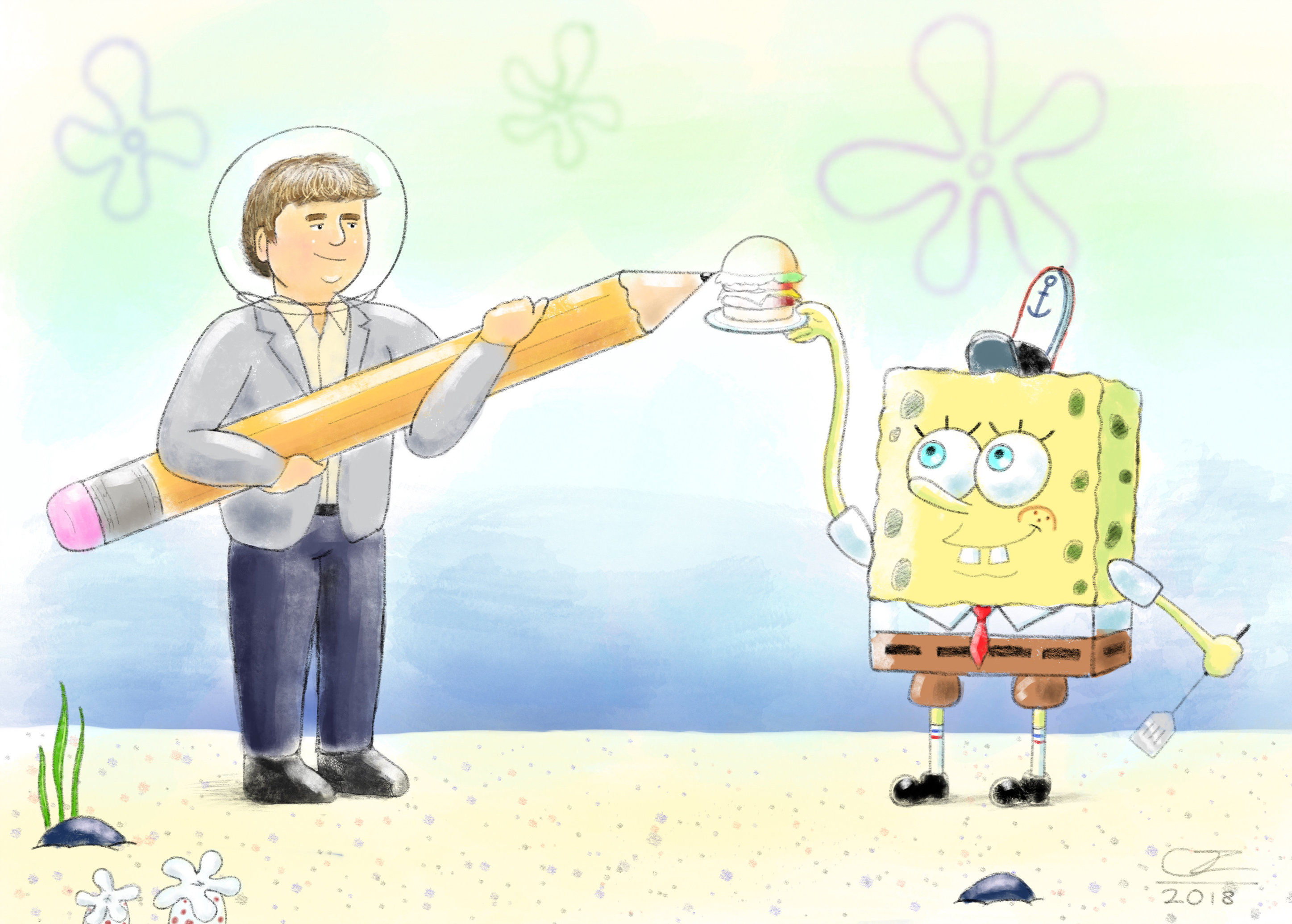 Rest in Peace Stephen Hillenburg by charlieartsy on DeviantArt