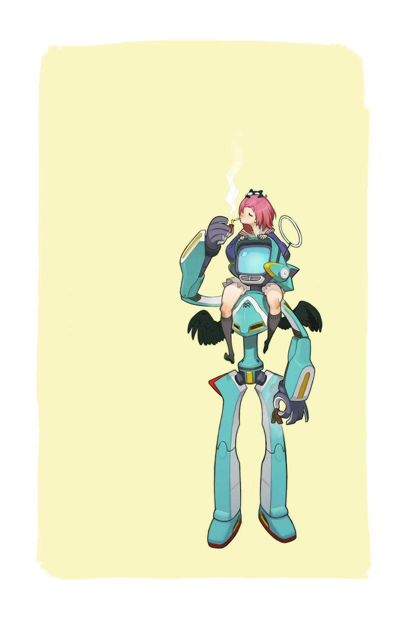 A Smoke - Colored by joy-ang