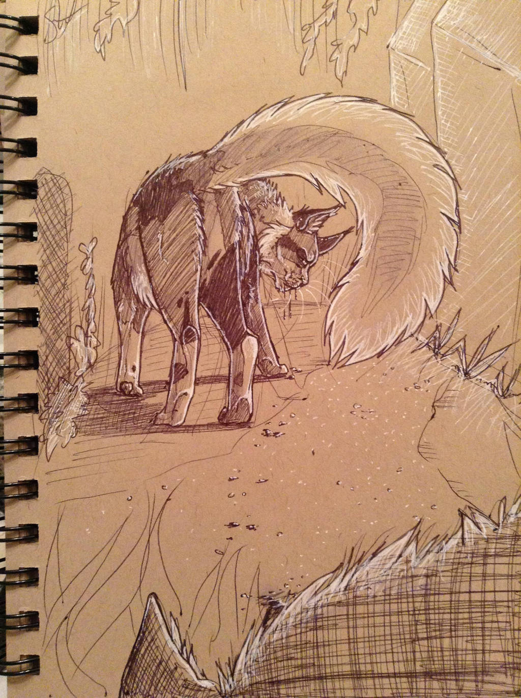 SketchBook Toned Tan Mapleshade's Vengeance by RoyalShyPython on