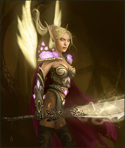 Emonator - Blood Elf Paladin by jezebel