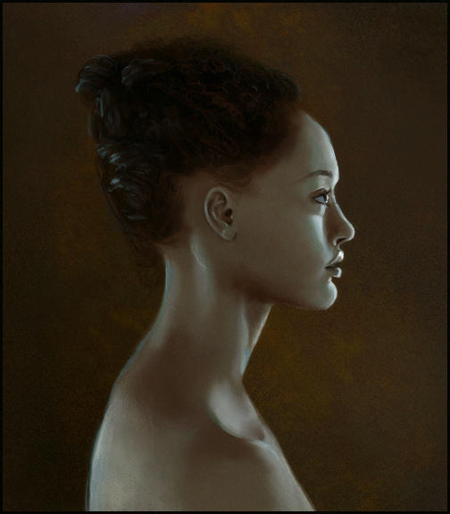 Sketchpaint Female Profile by jezebel
