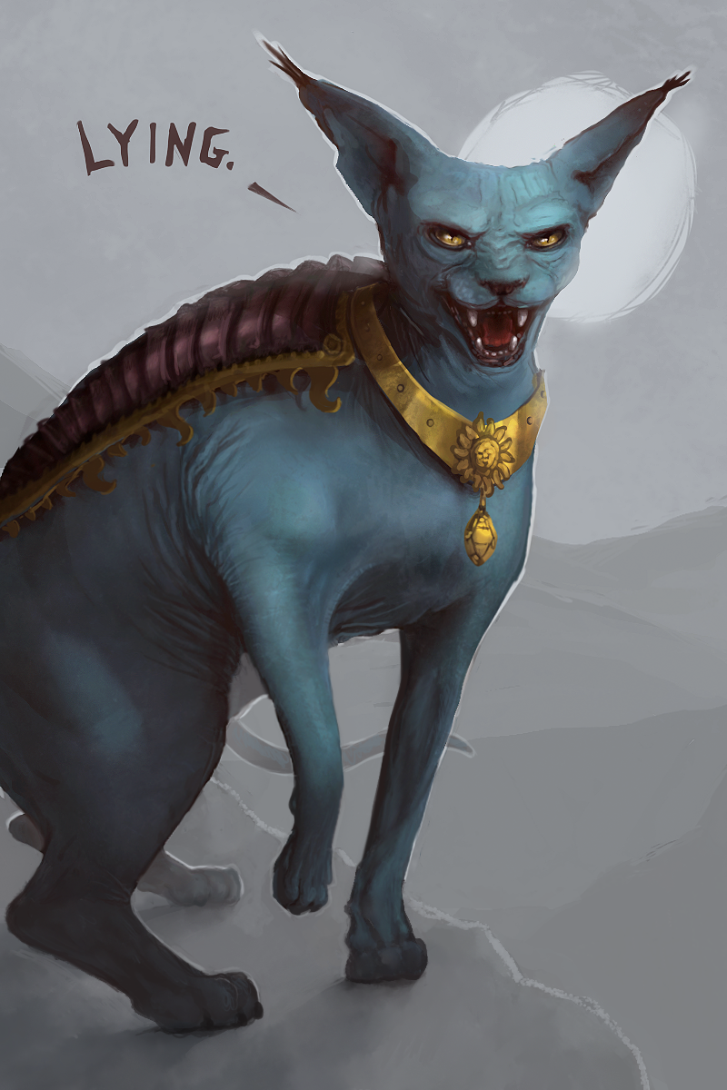 Lying Cat - Saga by jezebel
