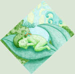 Nap in the forest by Neruall