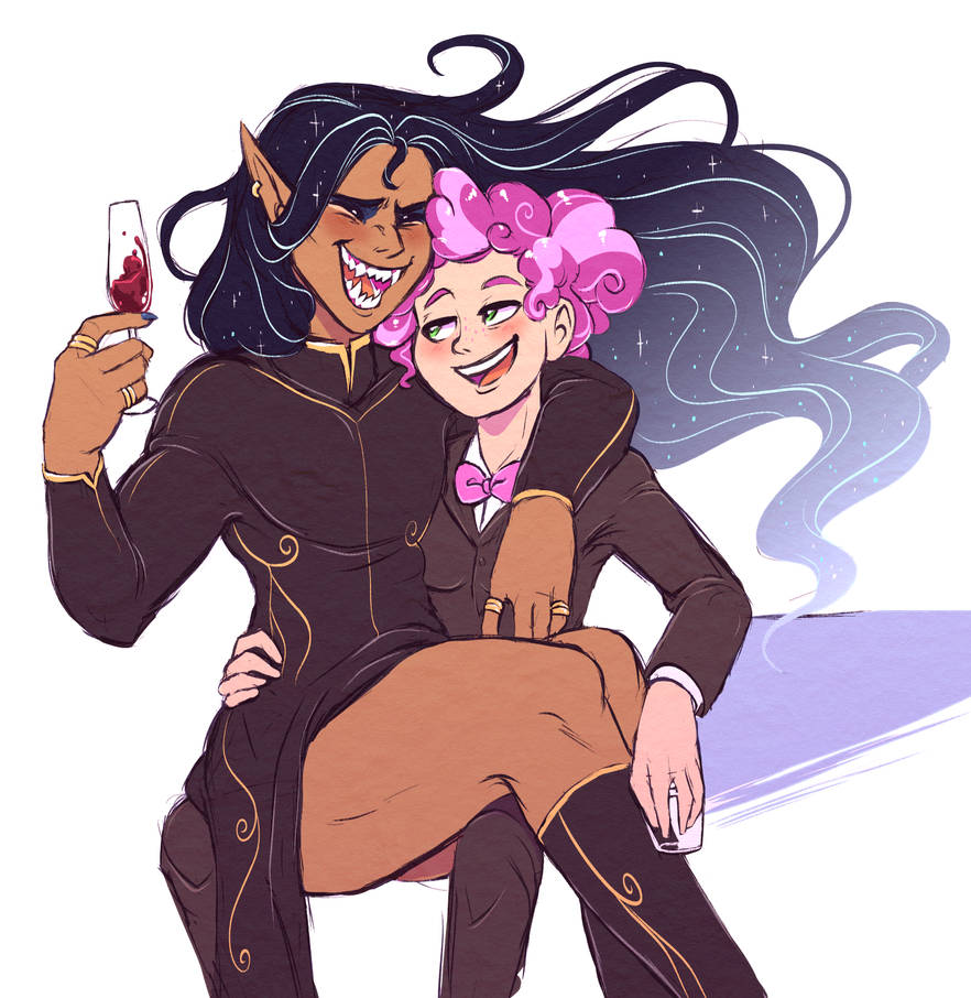 The Night and I by Lopoddity