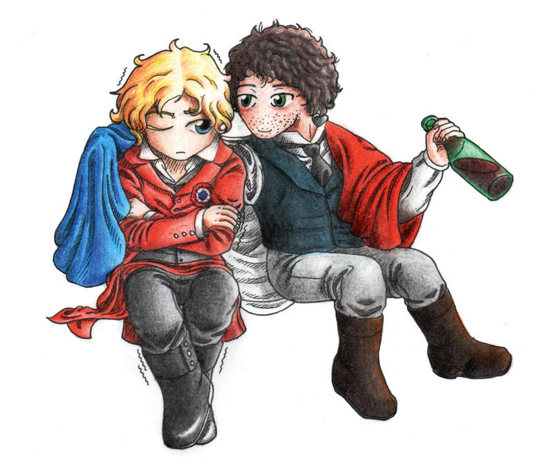 Let me keep you warm - coloured version by Nijichan