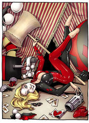 Harley Loves Laughing Gas by savagesparrow