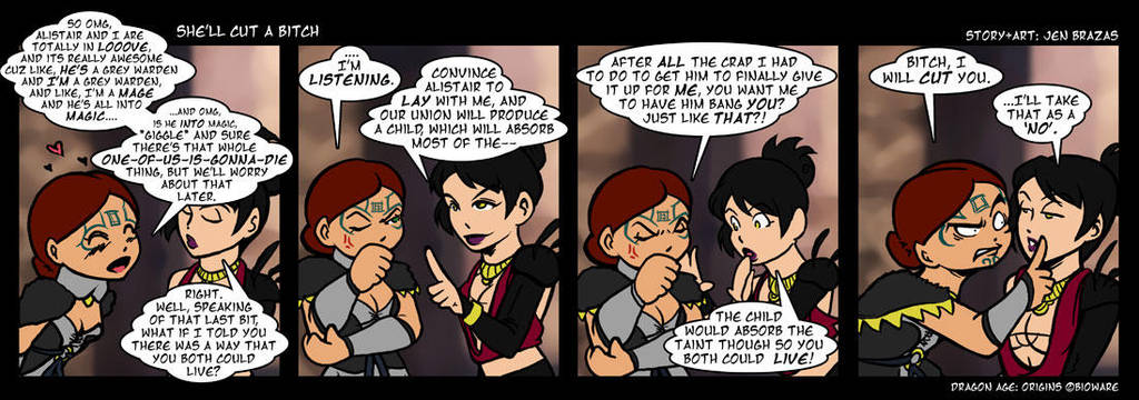 Cut a bitch _+dao spoilers+_ by savagesparrow