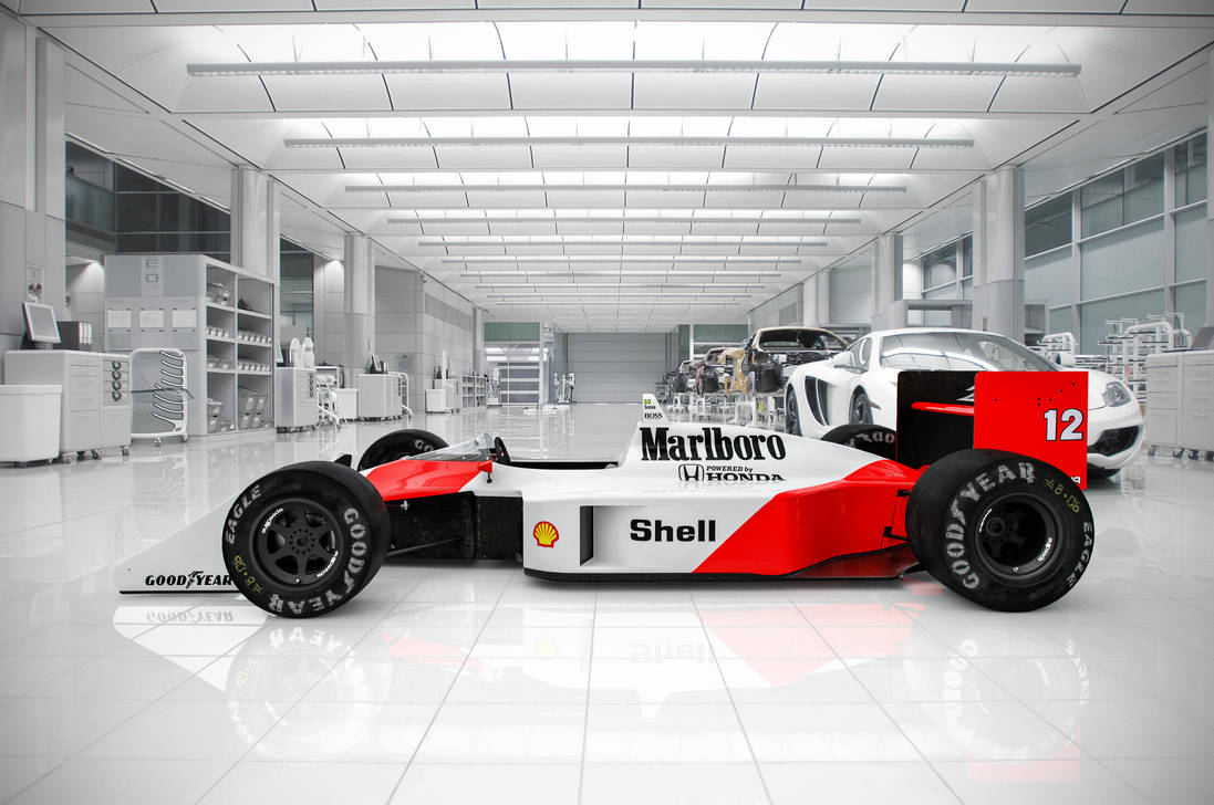 1988 Mclaren Mp4\4 at Mclaren Centre by Laffonte on DeviantArt