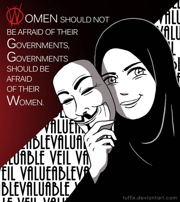 V for Veil by tuffix