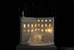 The Little match girl Book Sculpture... by KarineDiot