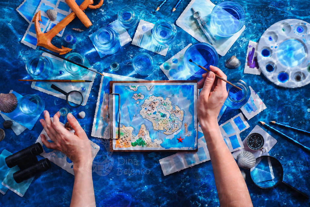 Choose the correct blue by dinabelenko