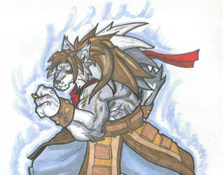 Wolfen Pugilist by n3v3rw1nt3rw0lf3