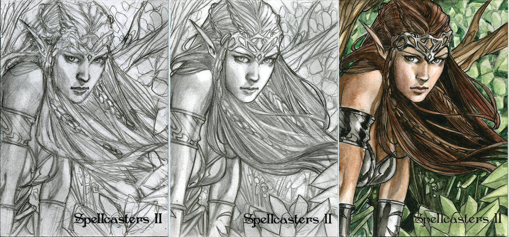 Spellcaster Elf 1 by Csyeung