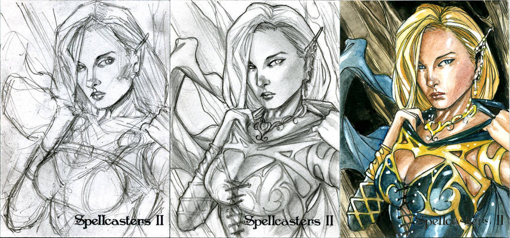 Spellcaster Elf 2 by Csyeung