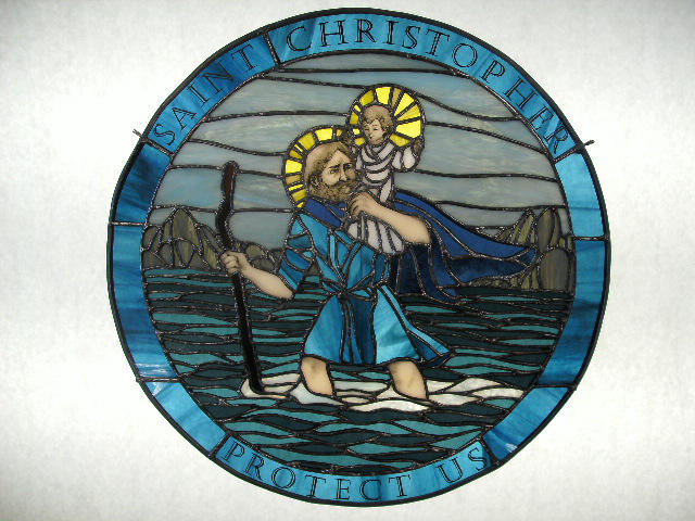 St. Christopher by AigneadhAigeann