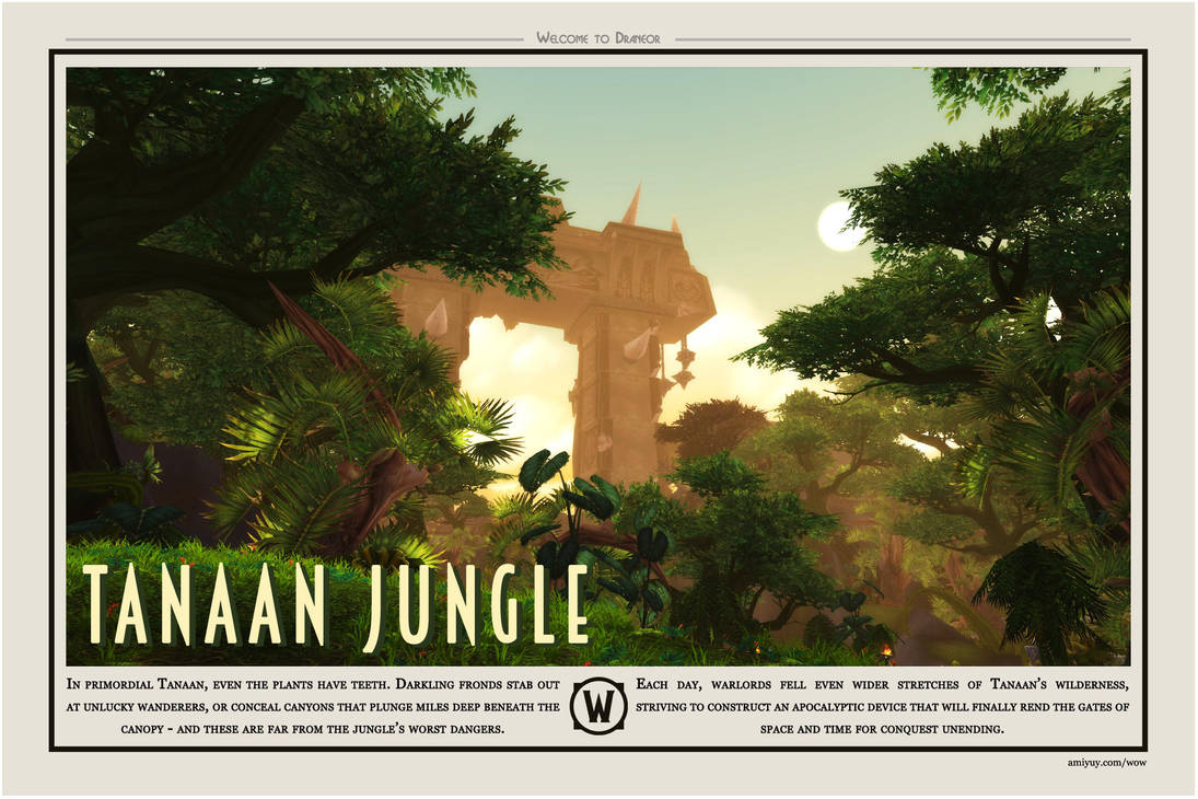 Welcome to Tanaan Jungle by amiyuy