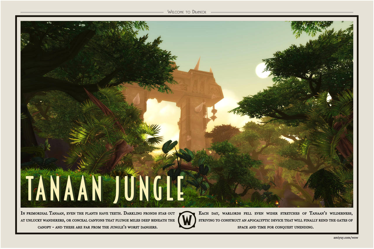 Welcome to Tanaan Jungle by amiyuy