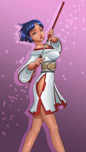 Ninja Girl - Version 2 by Pieterator Ninja Girl - Version 2 by Pieterator
