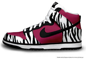 dunk high zebra