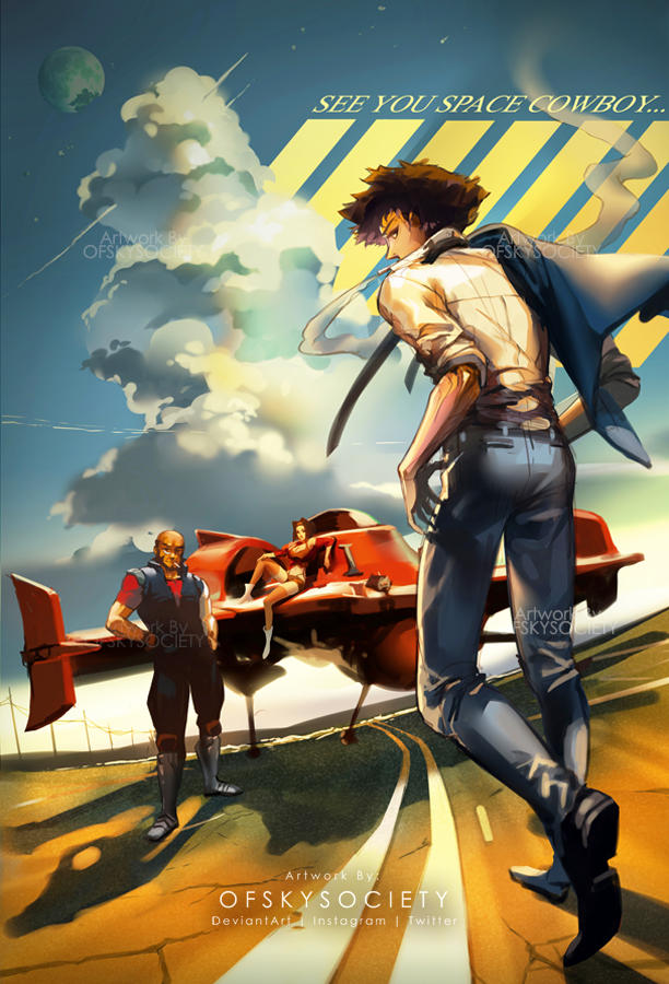 Cowboy Bebop by ofSkySociety
