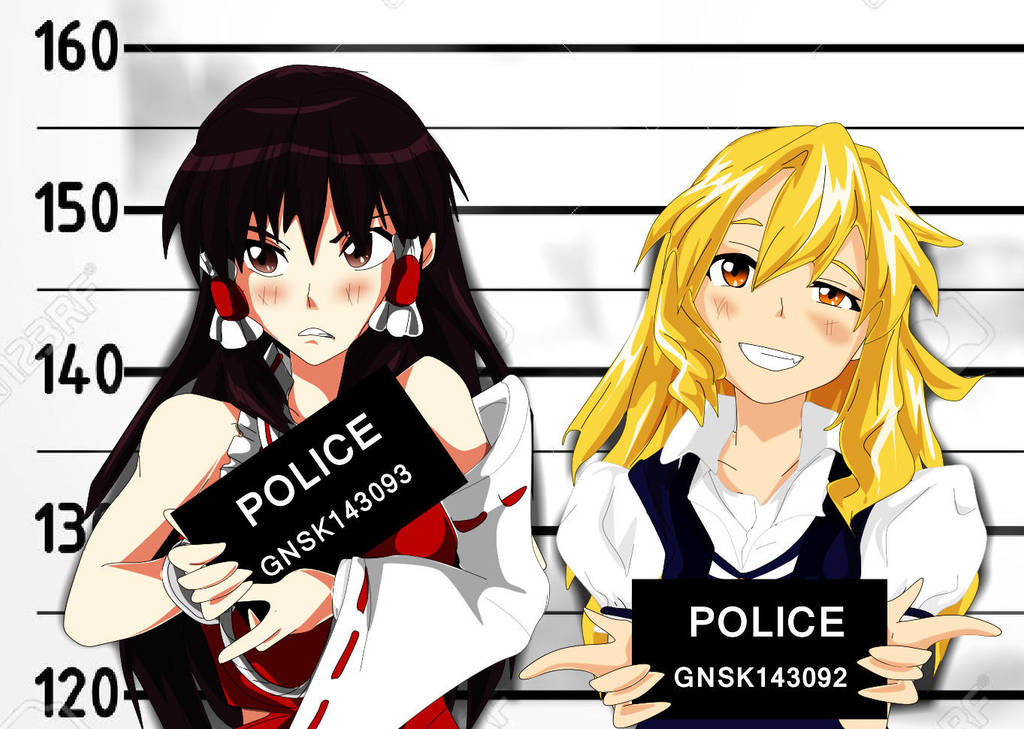 Image result for anime girl mugshot