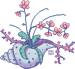 Flowering seashell by raionxdesu