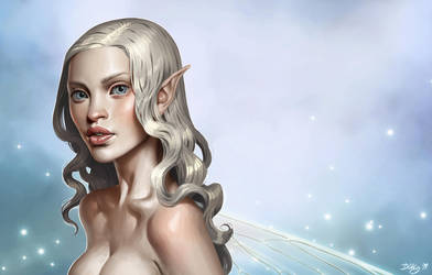 white fairy by DanielaUhlig