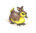 Baby Duck Bunny by crymsonwolfe