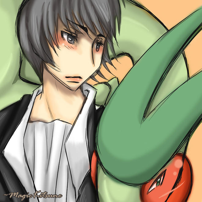 Dragon Tamer Alex by MagicKitsune