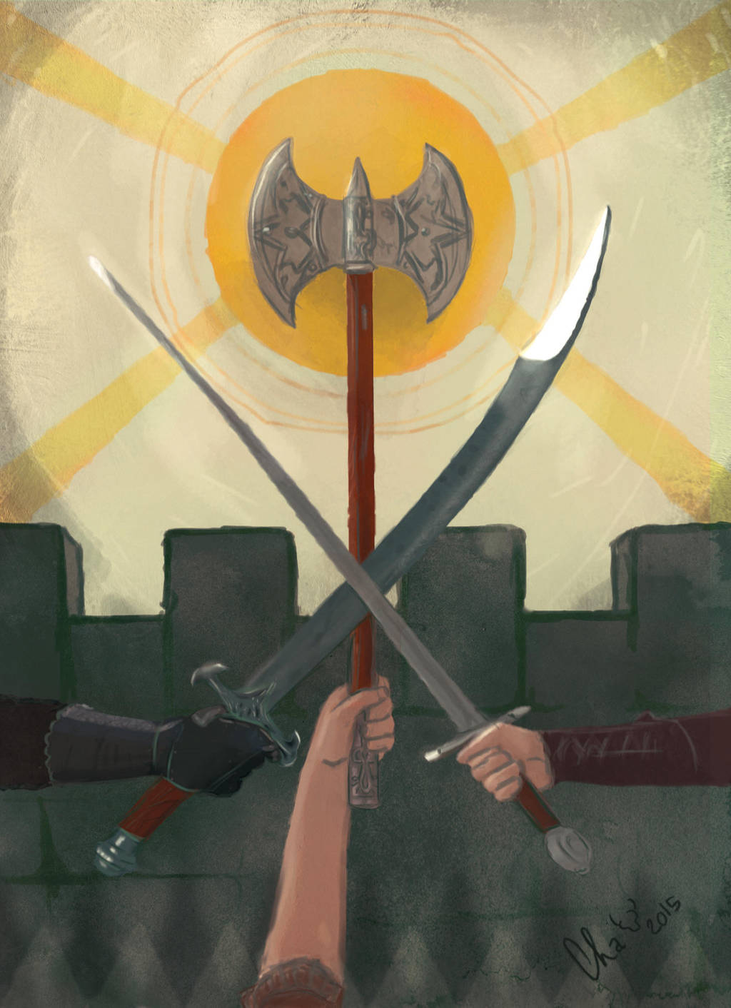 To arms ! - Aux armes ! by Red-Cha