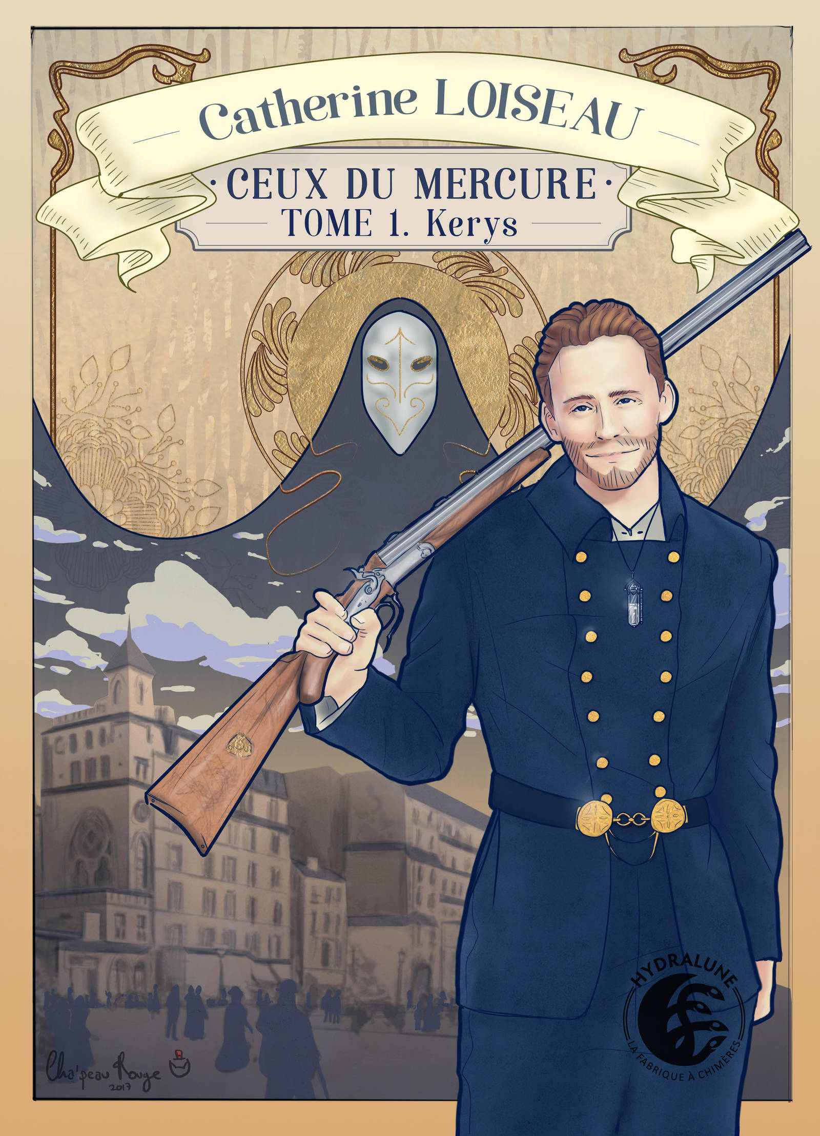 Book Cover 'Ceux Du Mercure' No.1 by Red-Cha
