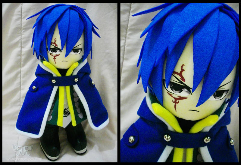 Jellal Fernandez Plushie by renealexa-plushie