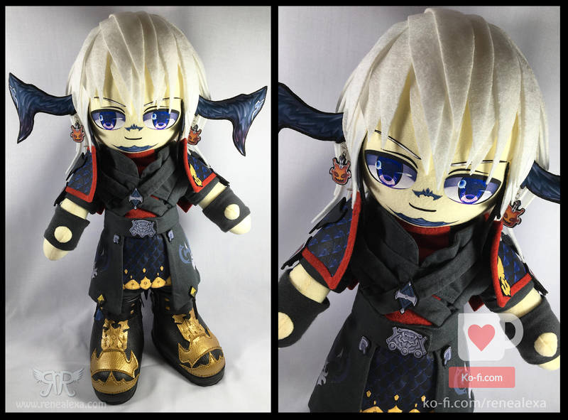 Setsuna - 40cm by renealexa-plushie