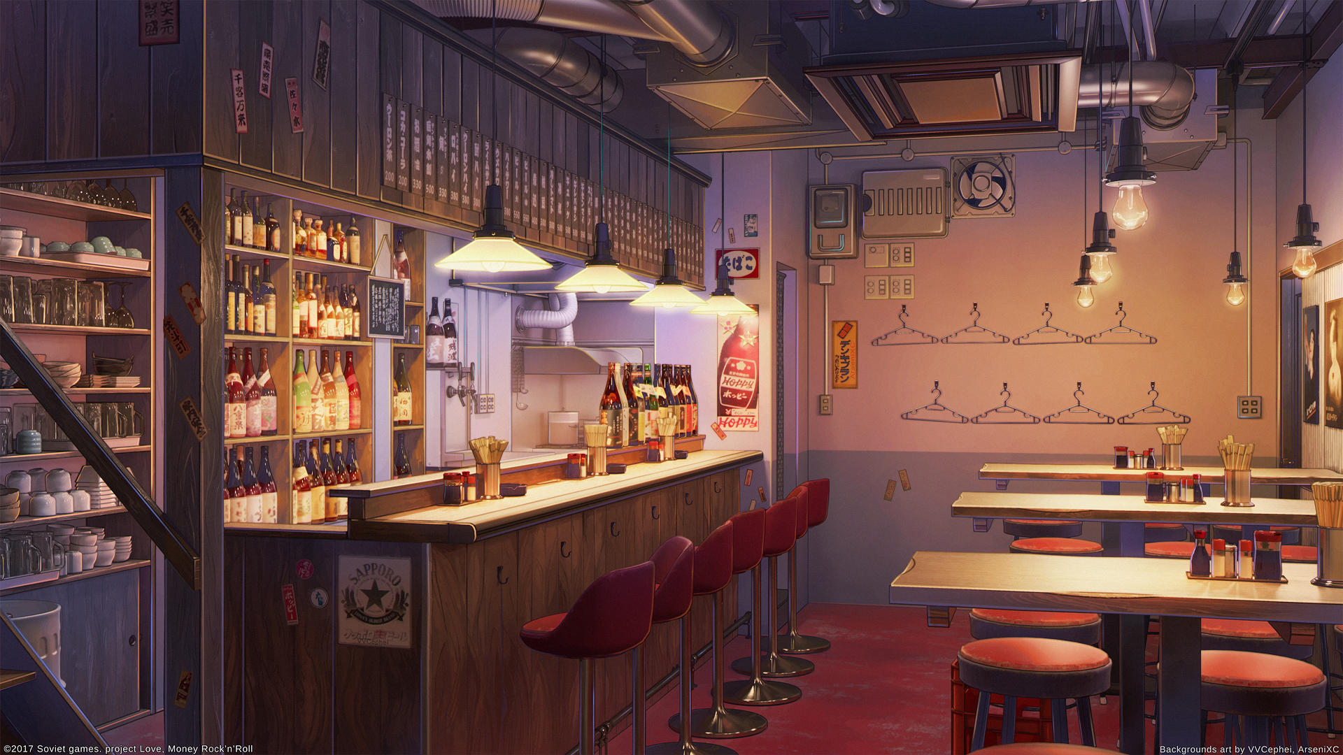 Akihabara South Exit night by arsenixc on DeviantArt