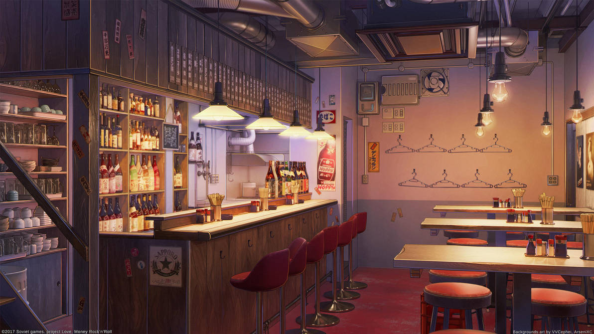 Akihabara South Exit night by arsenixc on DeviantArt