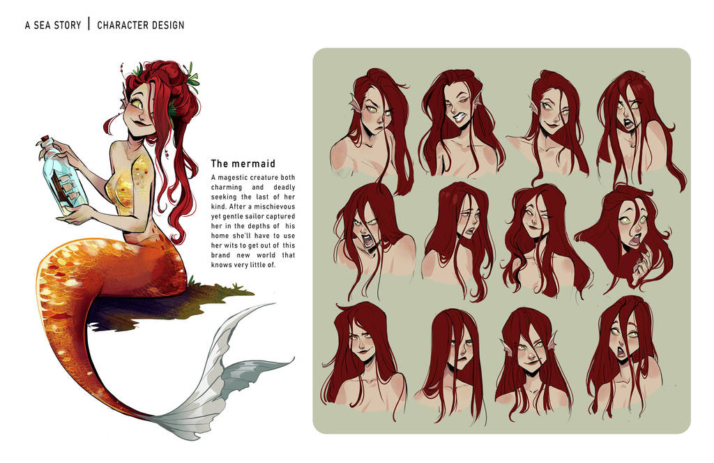The mermaid by Gretlusky