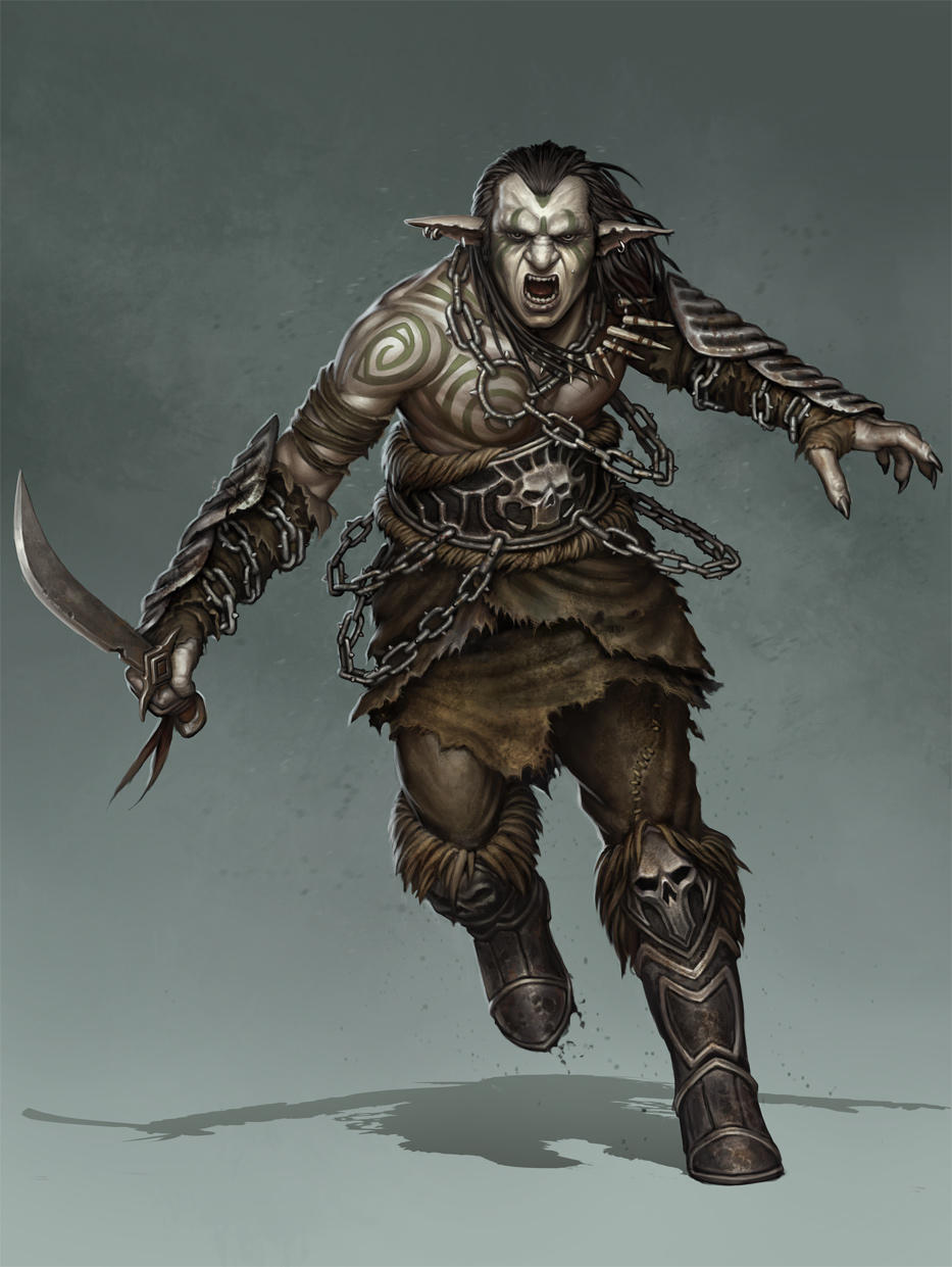 Goblin illustration for Tellest by PRDart