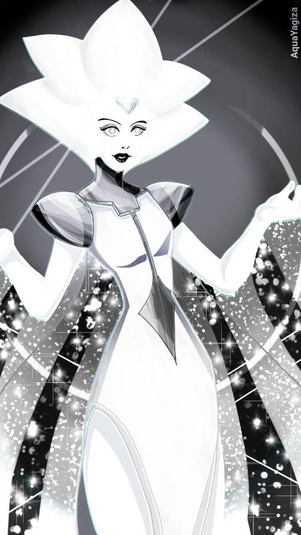 Damn she's bright! Brighter than my future XD I swear white diamond give me the creeps but still look fabulous lol Hope you guys like it! ©Cartoon Network ©Rebecca Sugar