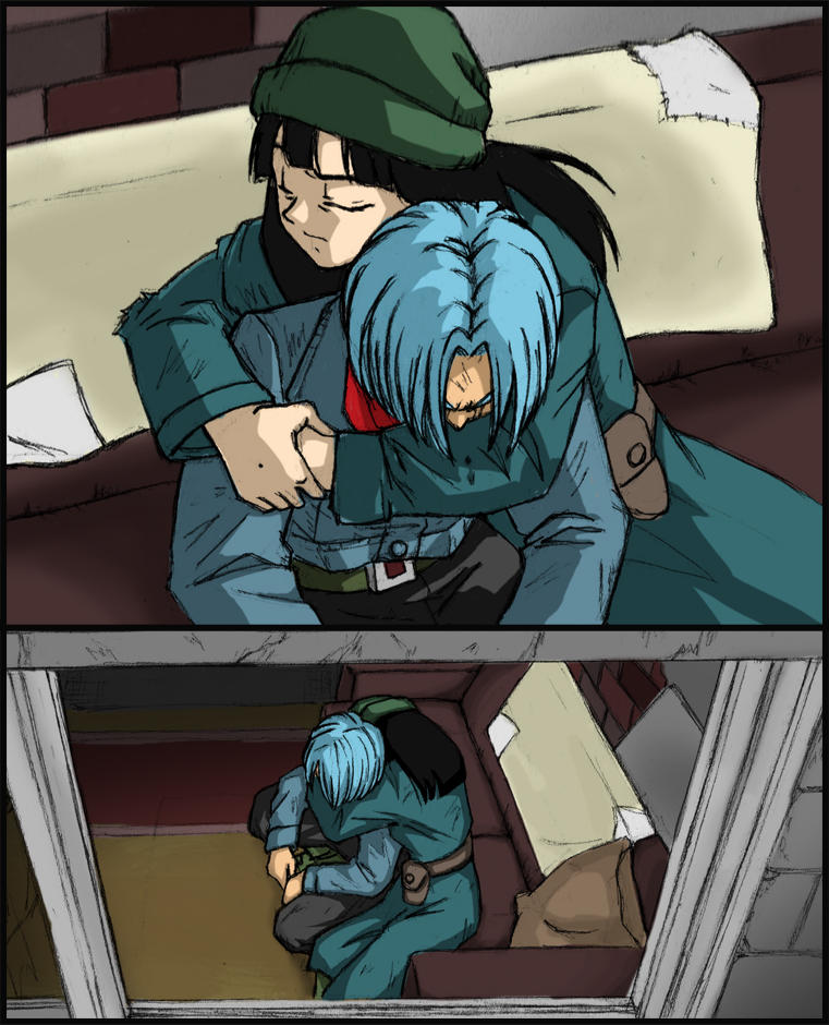 Dragonball Super - Trunks and Mai by Rider4Z