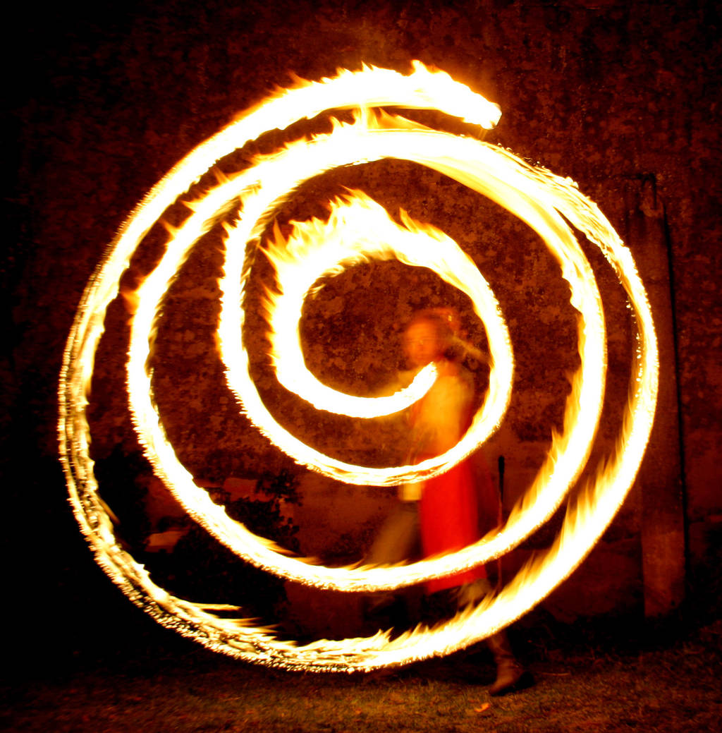 Fire Spiral II by MD-Arts