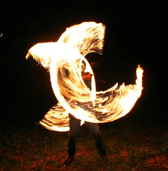 Twin Fire Blades - I by MD-Arts