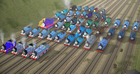 The History of Thomas in Trainz by Nictrain123