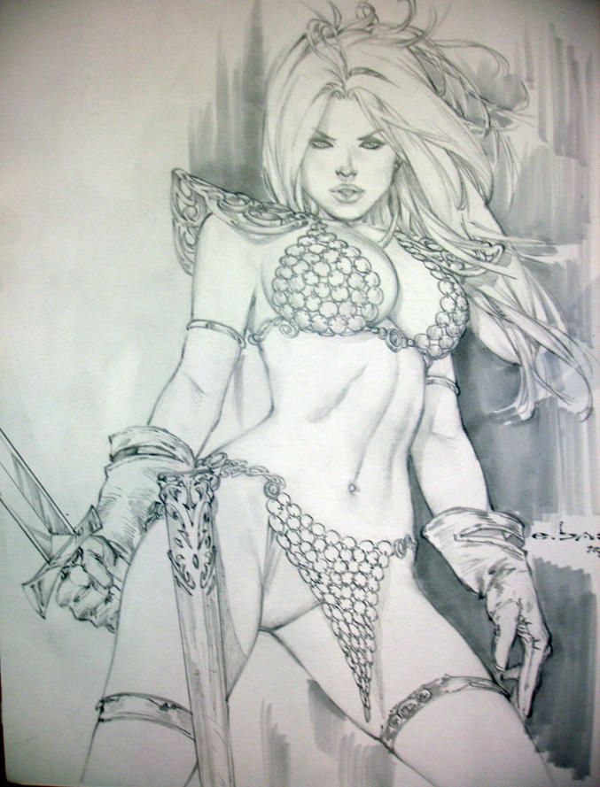 red sonja sword by ebas